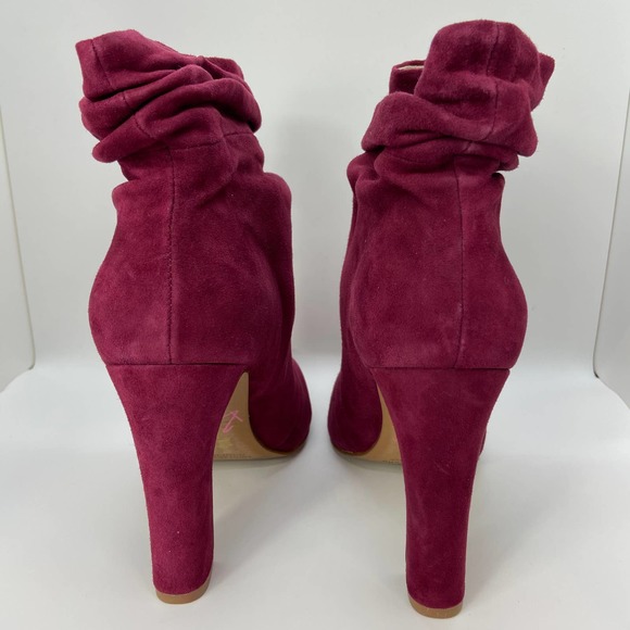 Kristin Cavallari Chinese Laundry Kane Ankle Boots Genuine Suede - Picture 3 of 8